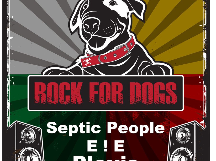 PÁ, 9. 9. V 20:00 – ROCK FOR DOGS – SEPTIC PEOPLE / E!E / PLEXIS